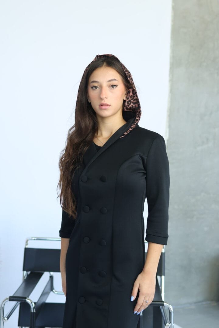 Alternative view of שמלת Business שחור