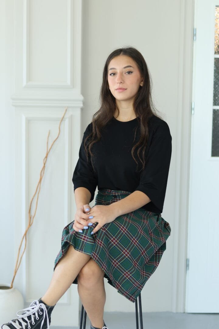 Alternative view of חולצת T-women- שחור