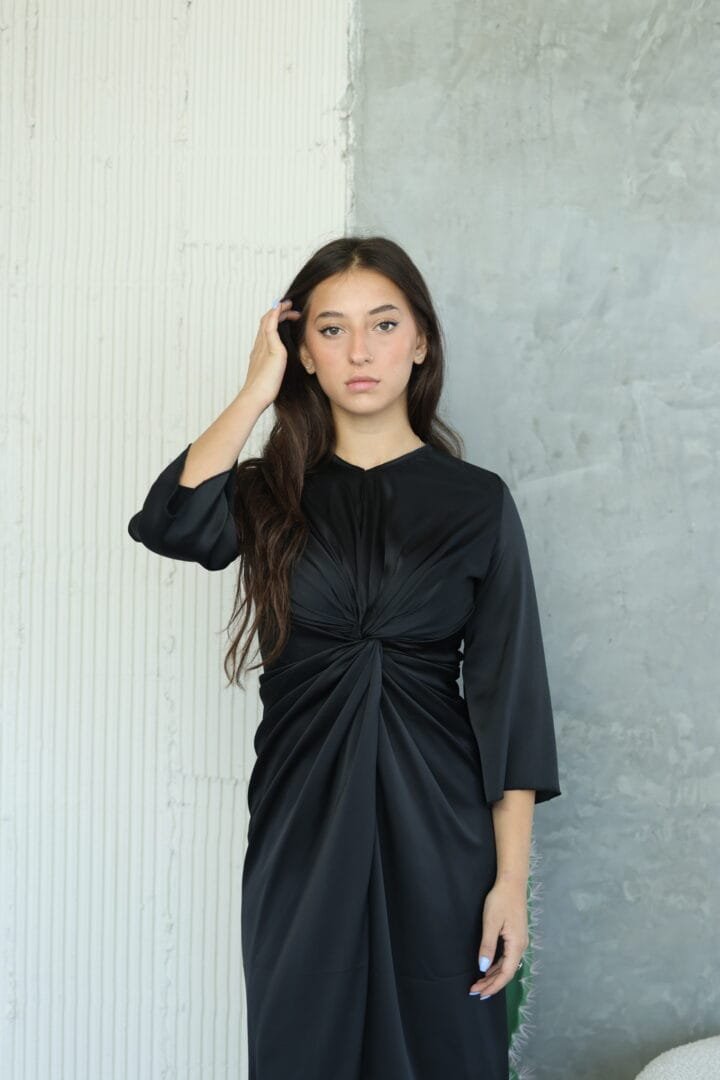 Alternative view of שמלת Leshem שחור