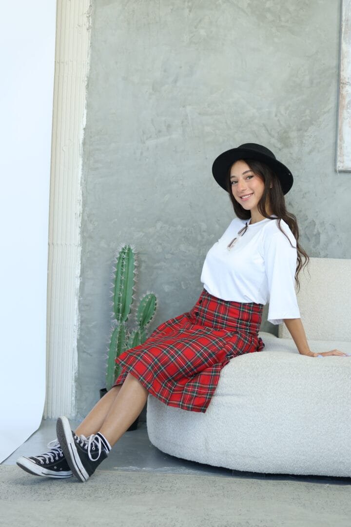 חצאית Golden אדומה