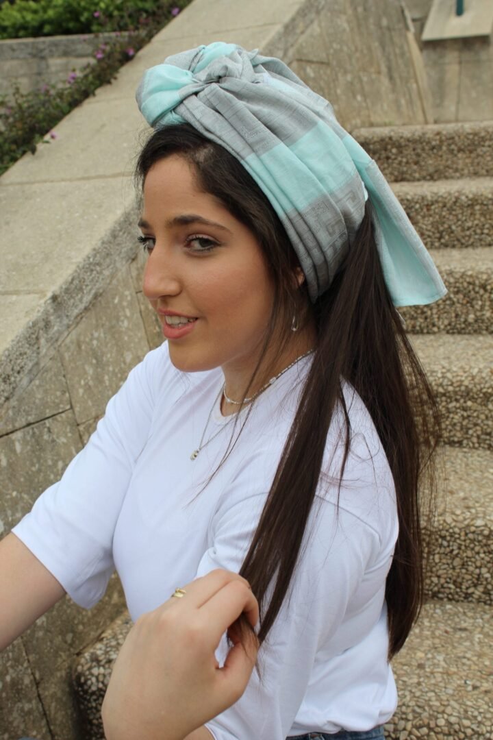 מטפחת טורקיז