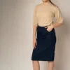 חצאית ג'ינס style כחול כהה